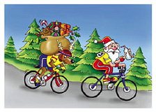 CC8 Racing Santa & Reindeer with Pack